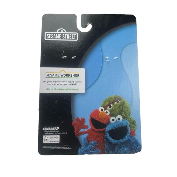 SESAME STREET Slippers M Red Character Plush Elmo Design Cozy Playful - Picture 5 of 5